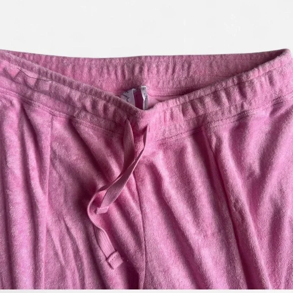 Out from Under by Urban Outfitters Y2K Barbie Pink Velour Cargo Lounge Pants M - Picture 3 of 5